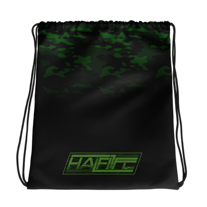 HALF L1FE - Green Camo [Drawstring Bag]