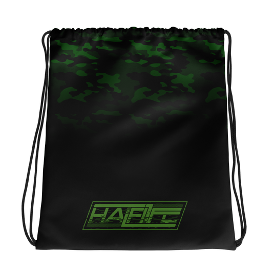 HALF L1FE - Green Camo [Drawstring Bag]