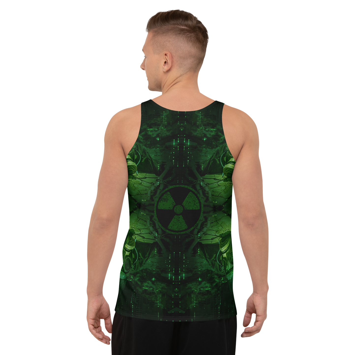 HALF L1FE - Green Split Dimension [All-Over Print Men's Tank Top]