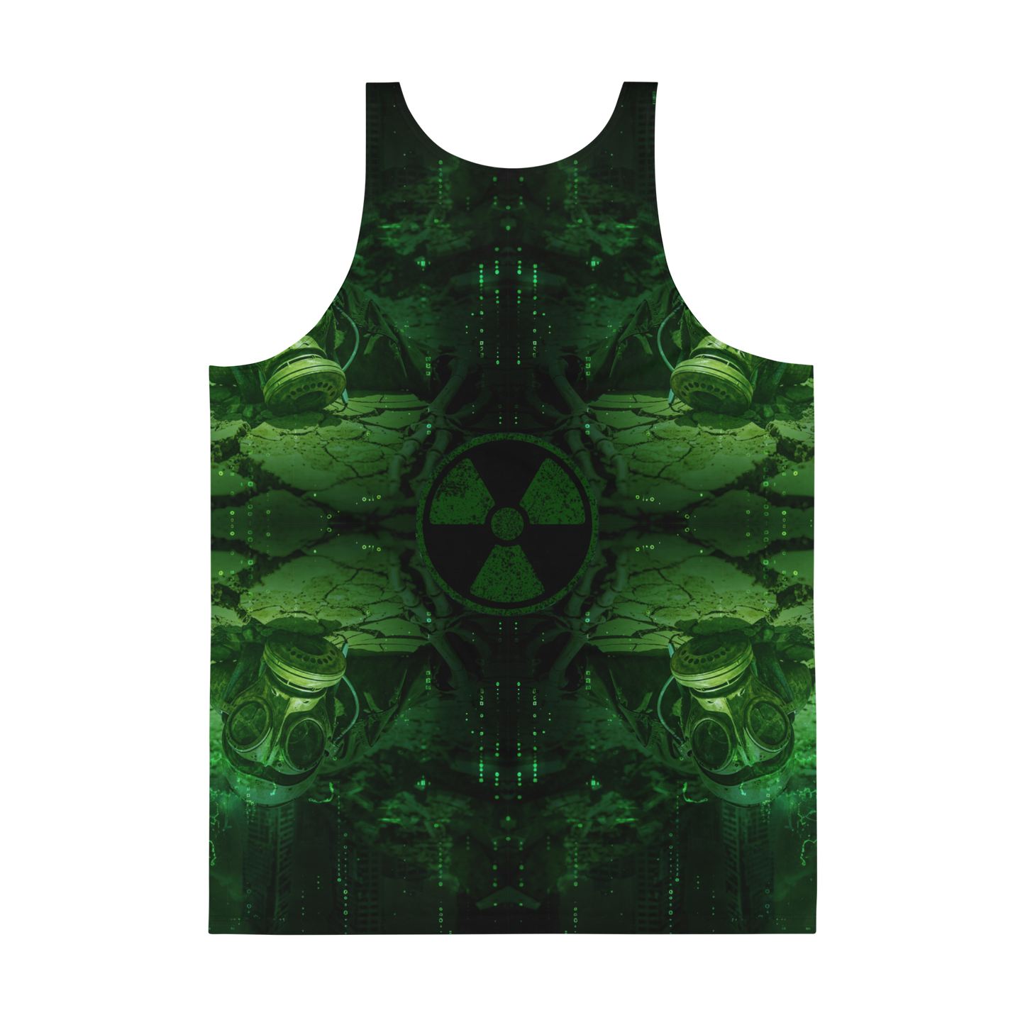 HALF L1FE - Green Split Dimension [All-Over Print Men's Tank Top]